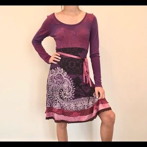 Purple Desigual Dress for Women